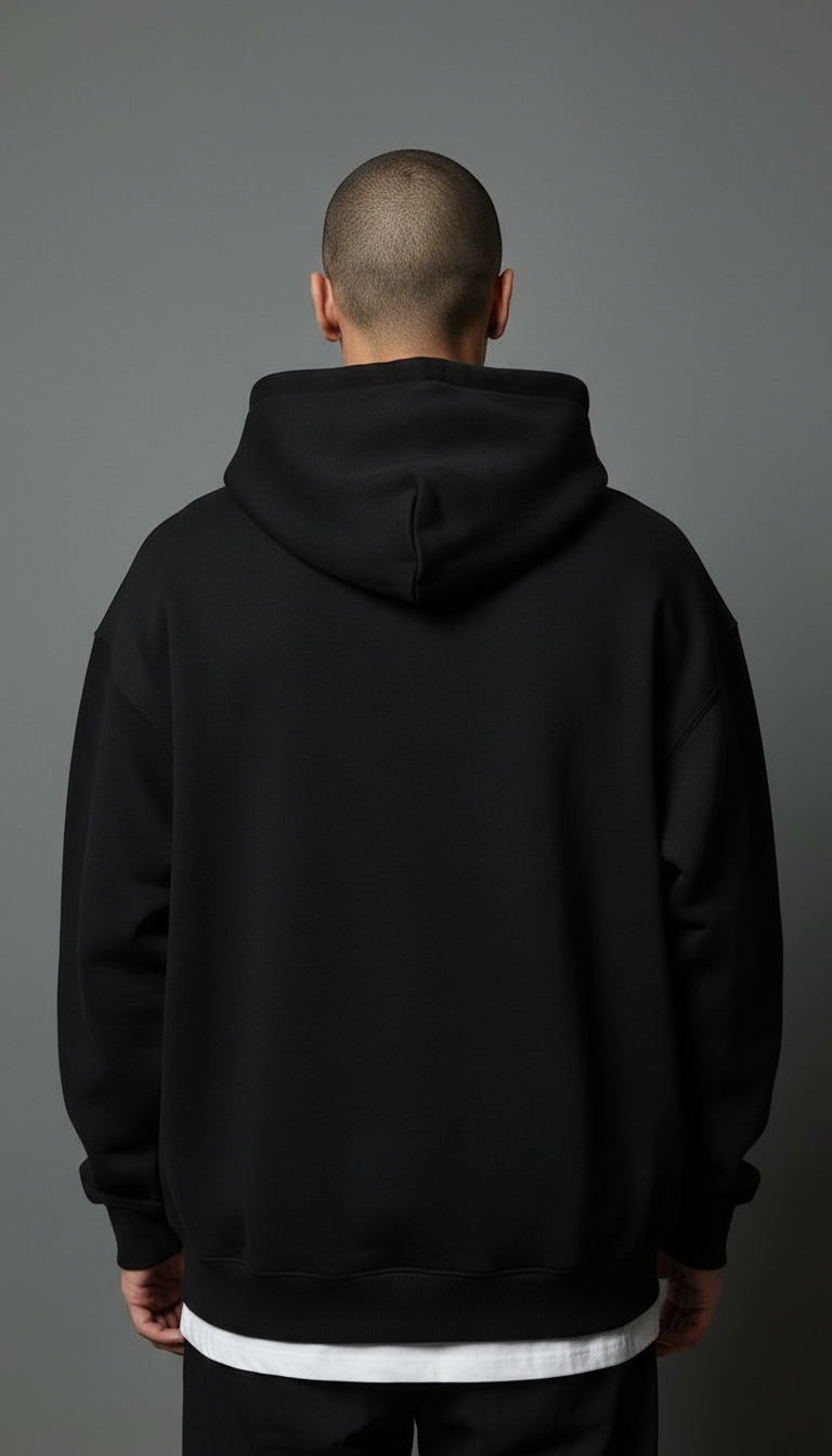 BLACK  HOODIE