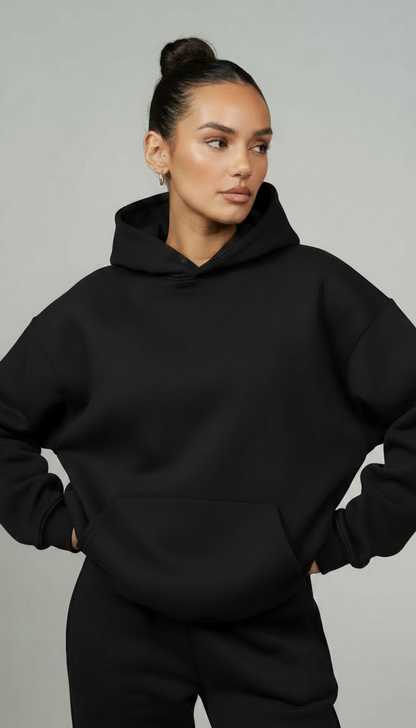 BLACK  HOODIE
