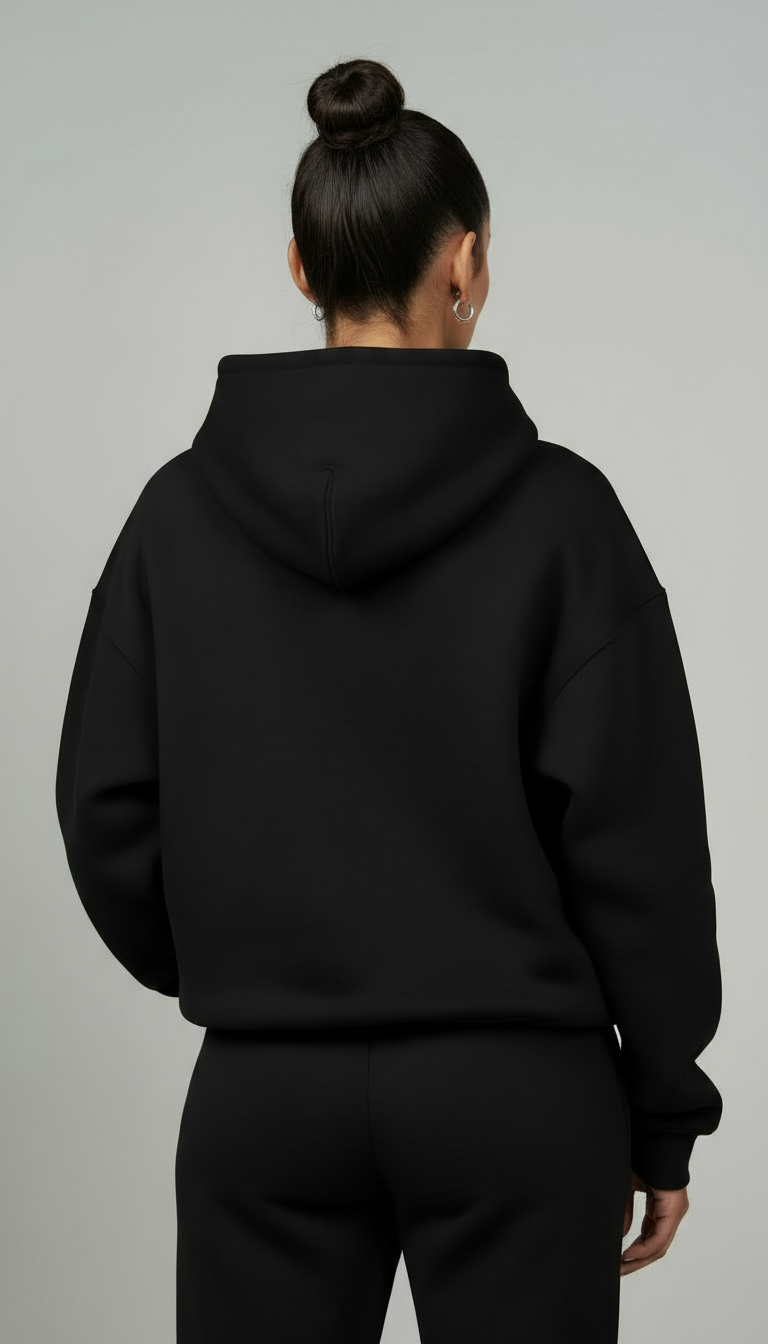 BLACK  HOODIE