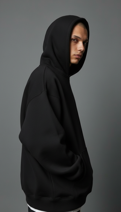 BLACK  HOODIE